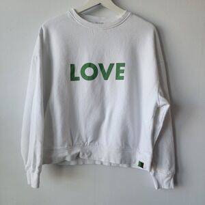 KULE Oversized 70s Love Sweatshirt size M long sleeve